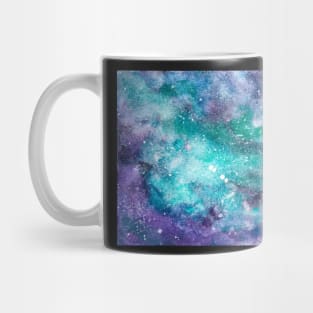 Abstract Galaxy Mug